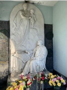 VEDI BISSONE Leopoldo Galli lapide